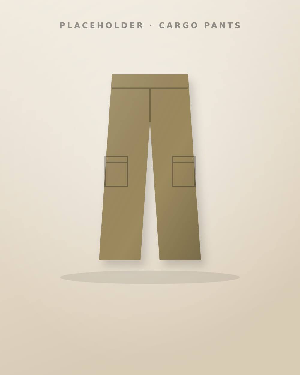 Khaki Cargo Pant