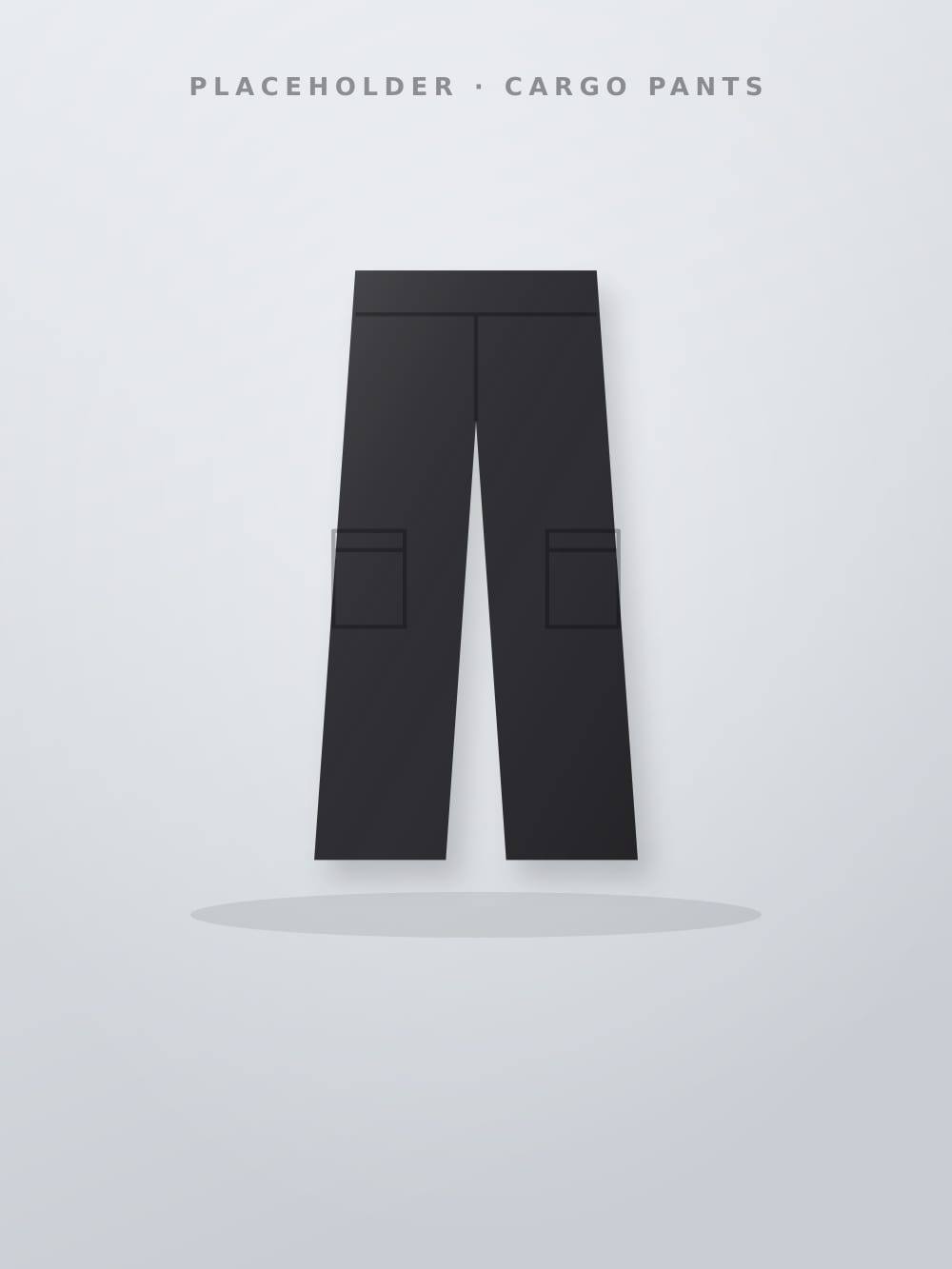 Charcoal Six-Pocket Cargo