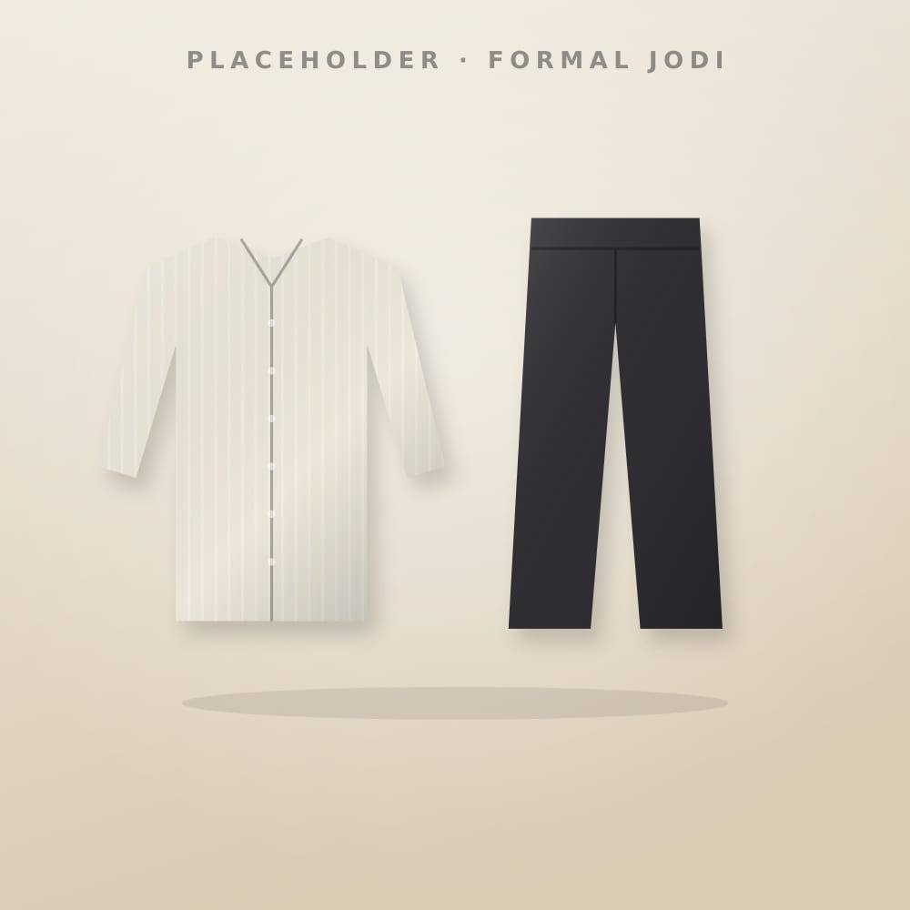 Stripe Shirt + Grey Pant Jodi