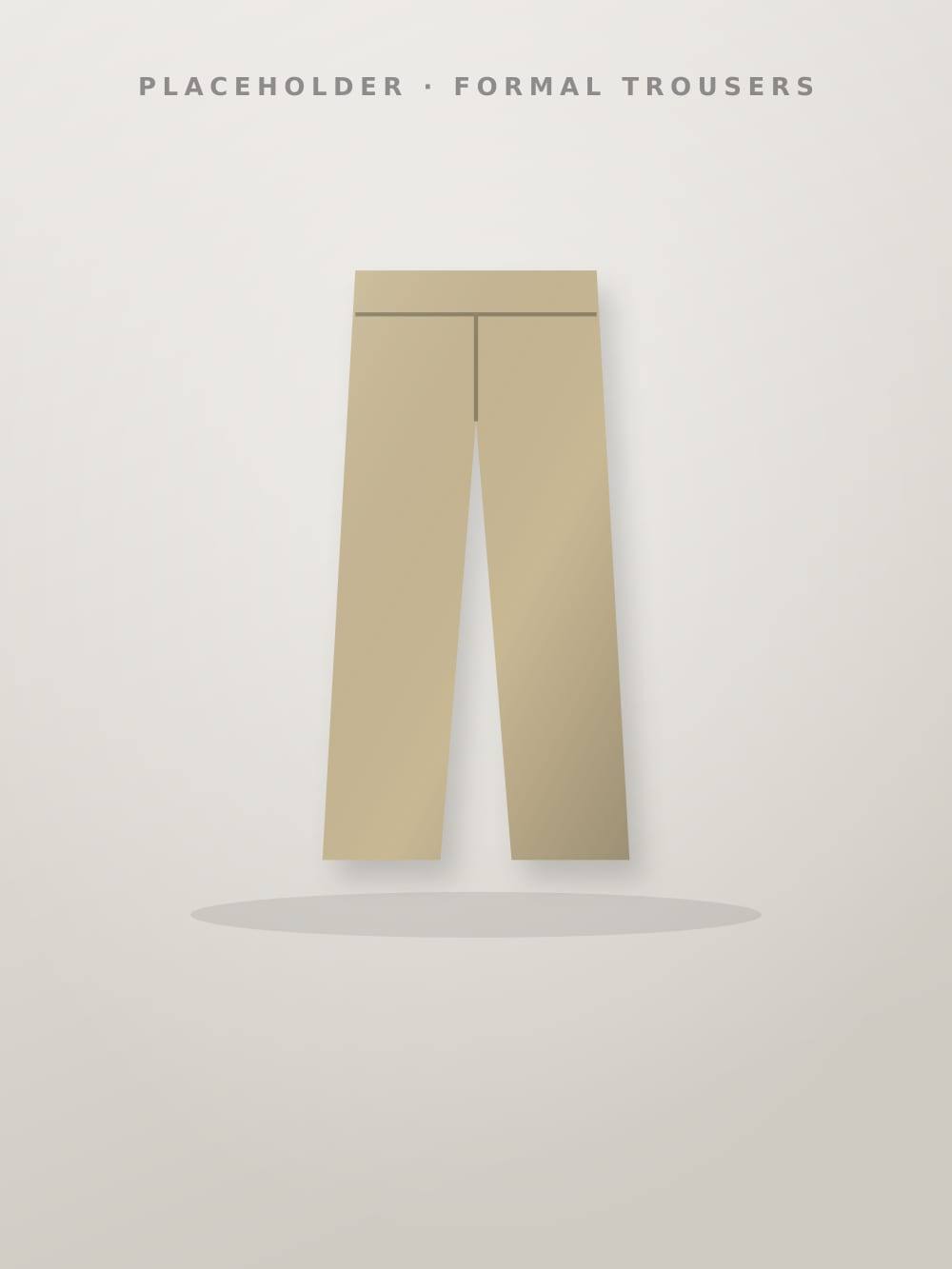 Sand Regular Fit Trouser