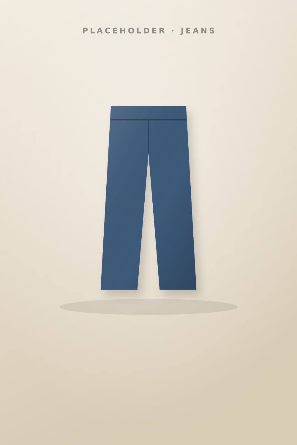 Mid-Blue Regular Fit Jeans