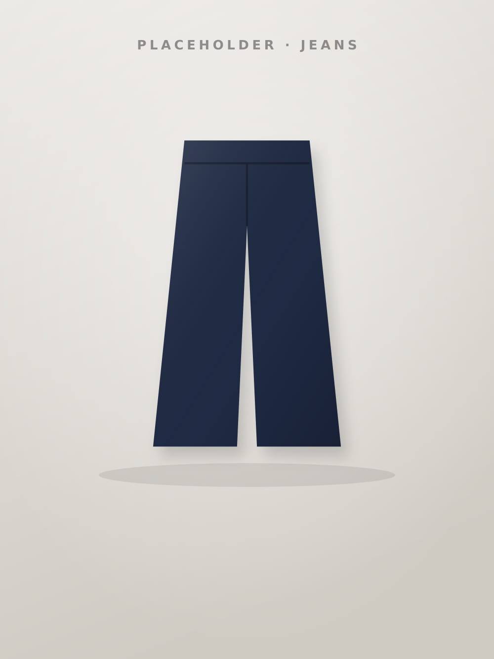 Dark Indigo Baggy Jeans