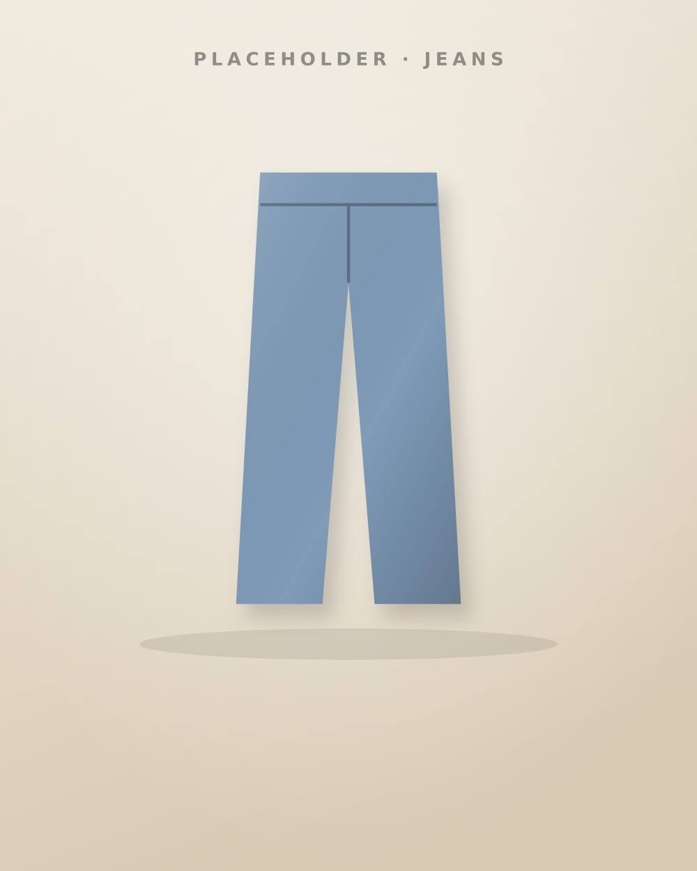 Stone Wash Regular Jeans