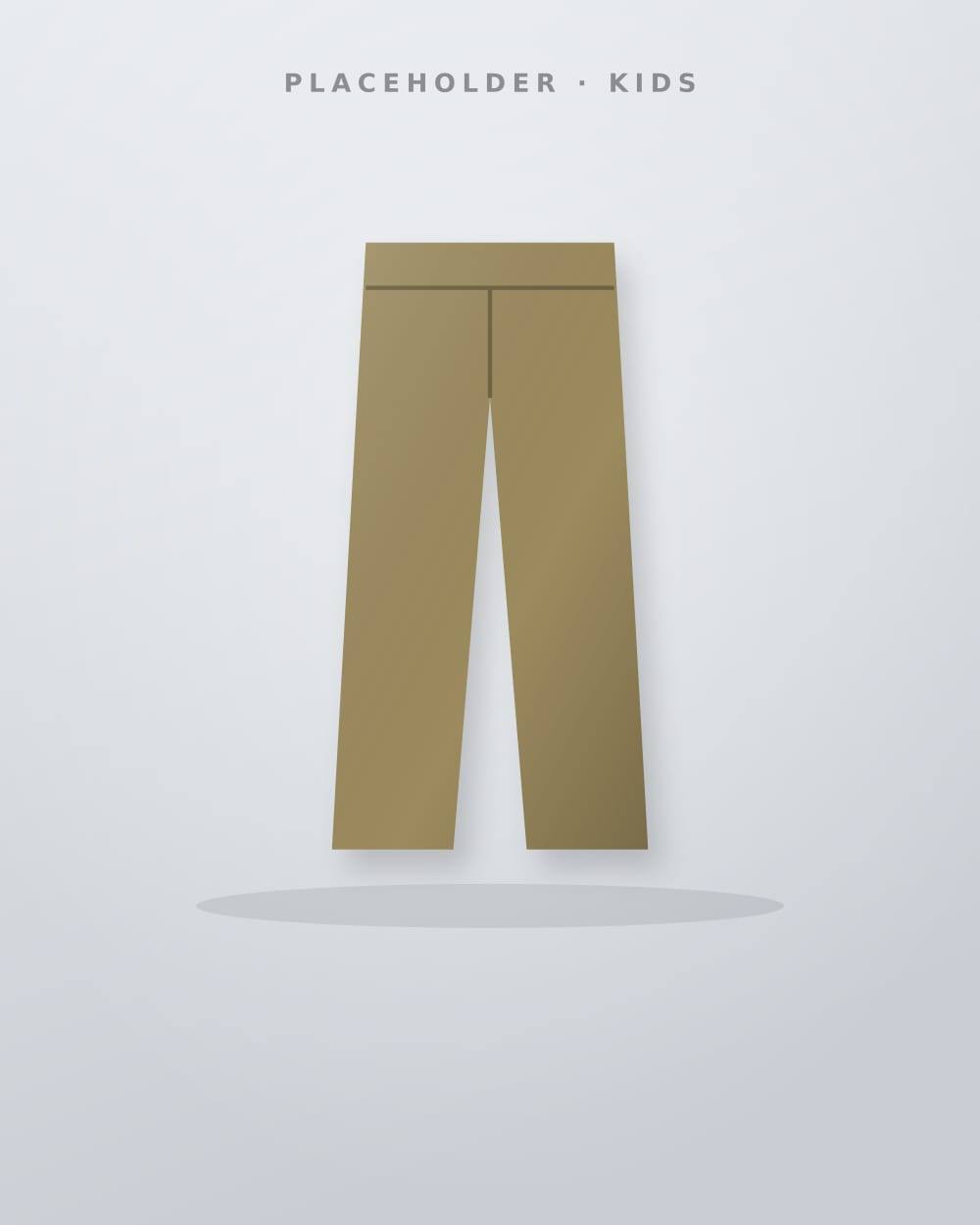 Kids' Khaki Stretch Formal Pant