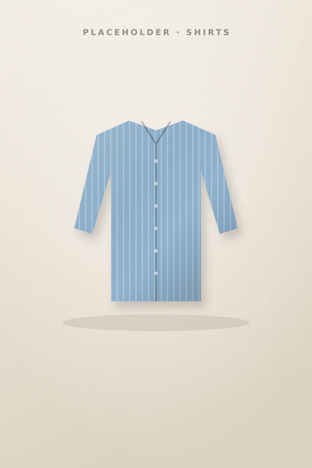 Fine Stripe Office Shirt