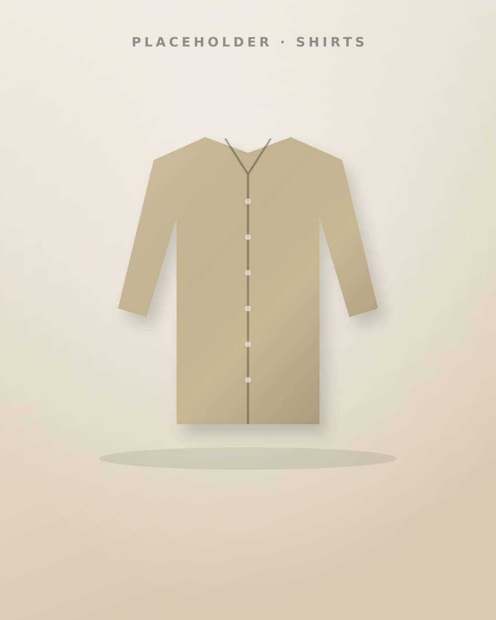 Sand Linen-Look Shirt