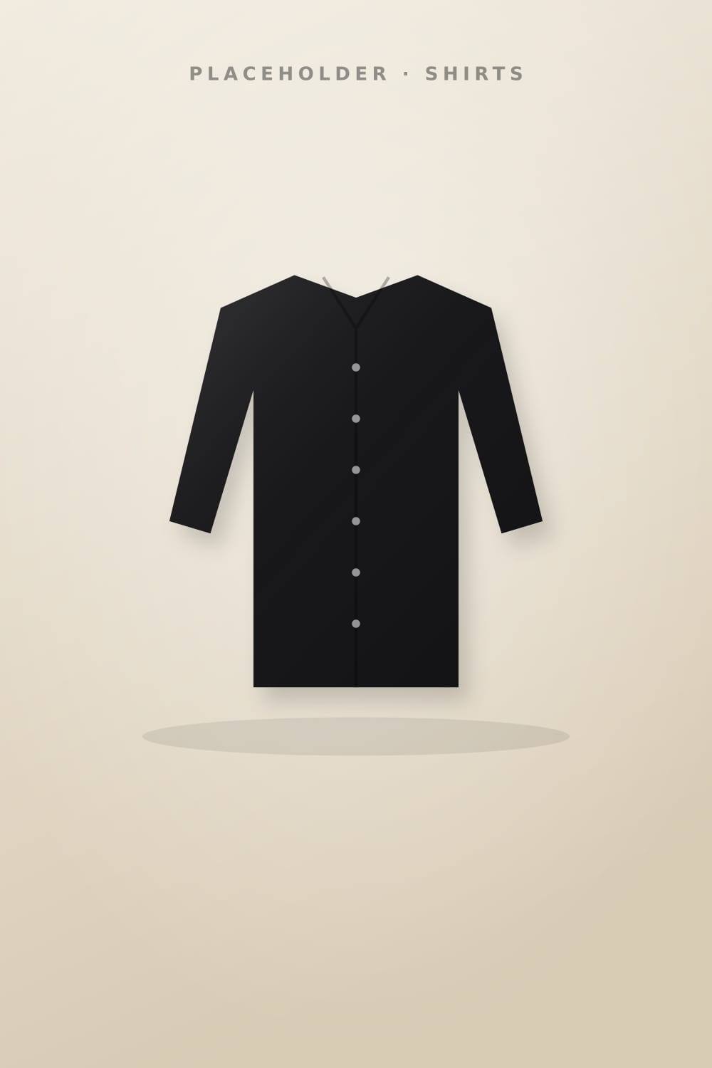 Black Premium Overshirt