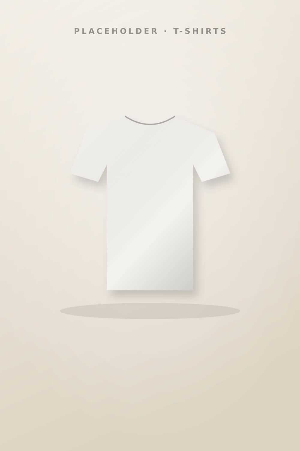 White Round-Neck Tee