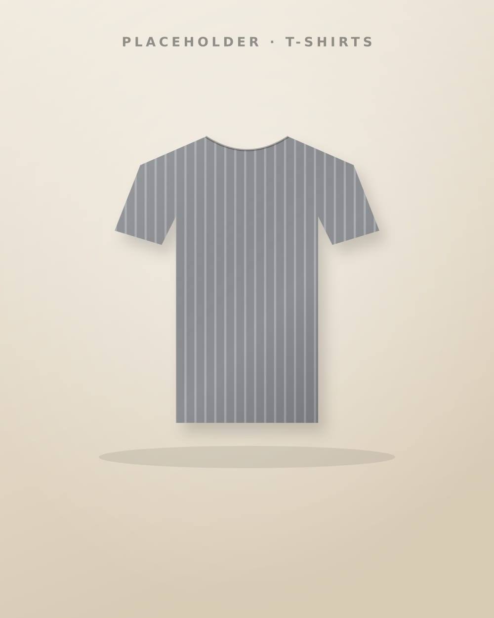 Grey Striped Tee