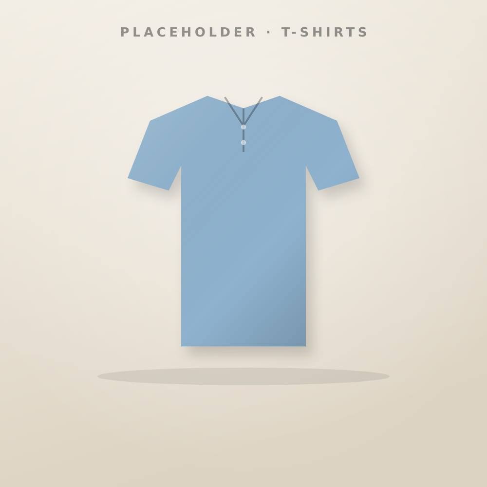 Sky Collar T-Shirt